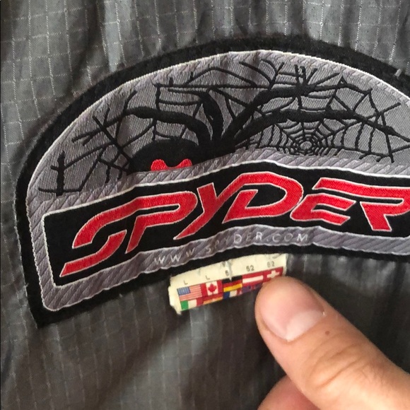 MENS AUTHENTIC SPYDER JACKET WITH SHELL INSERT - Picture 7 of 7